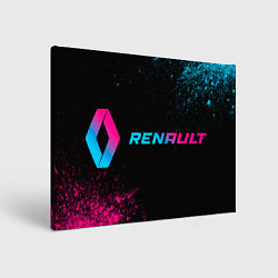 Картина прямоугольная Renault Neon Gradient