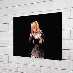 Холст прямоугольный Миса Амане - Тетрадь смерти, цвет: 3D-принт — фото 2