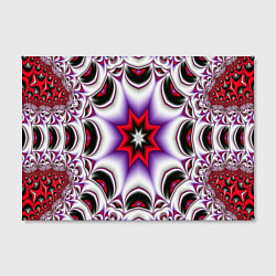 Холст прямоугольный Грубый фрактальный узор, цвет: 3D-принт — фото 2