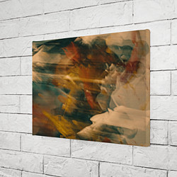 Холст прямоугольный Туманные сюрреалистичные краски, цвет: 3D-принт — фото 2