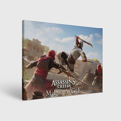 Холст прямоугольный Рошан Assassins creed Mirage, цвет: 3D-принт