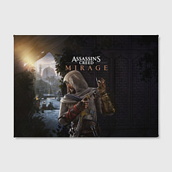 Холст прямоугольный Скрытый Басим Assassins creed mirage, цвет: 3D-принт — фото 2
