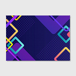 Холст прямоугольный Линии и точки, цвет: 3D-принт — фото 2