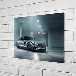 Холст прямоугольный Mercedes AMG - Motorsport, цвет: 3D-принт — фото 2
