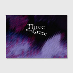Холст прямоугольный Three Days Grace lilac, цвет: 3D-принт — фото 2