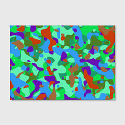 Холст прямоугольный Абстракция цвета, цвет: 3D-принт — фото 2
