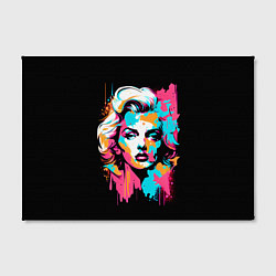 Холст прямоугольный Мэрилин Монро - поп арт, цвет: 3D-принт — фото 2