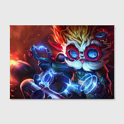 Холст прямоугольный Heimerdinger, цвет: 3D-принт — фото 2