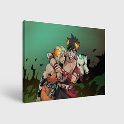 Картина прямоугольная Zagreus and Melinoe - Hades 2