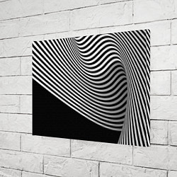 Холст прямоугольный Trendy raster pattern, цвет: 3D-принт — фото 2