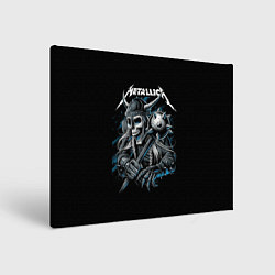 Холст прямоугольный Metallica - Викинг, цвет: 3D-принт