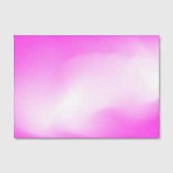 Холст прямоугольный Градиент розовый, цвет: 3D-принт — фото 2