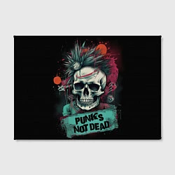 Холст прямоугольный Punks not dead, цвет: 3D-принт — фото 2