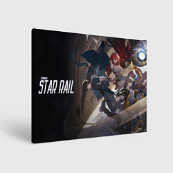 Холст прямоугольный Honkai Star Rail, цвет: 3D-принт
