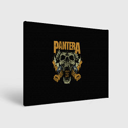 Холст прямоугольный Pantera - mouth for war, цвет: 3D-принт