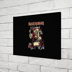 Холст прямоугольный Iron Maiden - судья, цвет: 3D-принт — фото 2