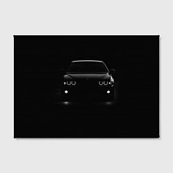 Холст прямоугольный BMW in the dark, цвет: 3D-принт — фото 2