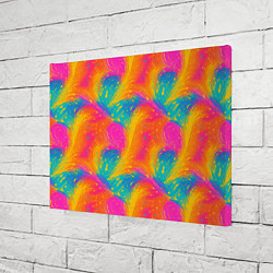 Холст прямоугольный Насыщенные яркие краски, цвет: 3D-принт — фото 2