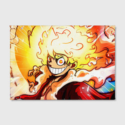 Холст прямоугольный Луффи 5 гир бог Ника - One Piece, цвет: 3D-принт — фото 2