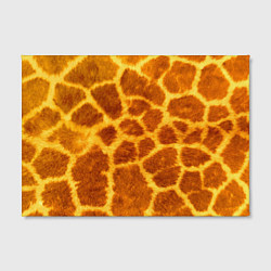 Холст прямоугольный Шкура жирафа - текстура, цвет: 3D-принт — фото 2
