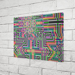 Холст прямоугольный Геометрическая абстракция ультра, цвет: 3D-принт — фото 2