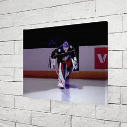 Холст прямоугольный Sergey Bobrovsky - goalkeeper - Columbus blue jack, цвет: 3D-принт — фото 2