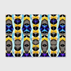 Холст прямоугольный Vanguard geometric pattern - neural network, цвет: 3D-принт — фото 2