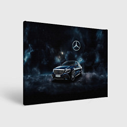 Картина прямоугольная Mercedes Benz galaxy