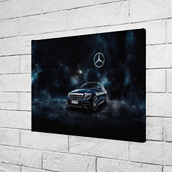 Холст прямоугольный Mercedes Benz galaxy, цвет: 3D-принт — фото 2