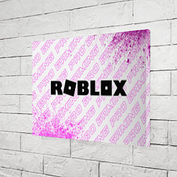 Холст прямоугольный Roblox pro gaming по-горизонтали, цвет: 3D-принт — фото 2