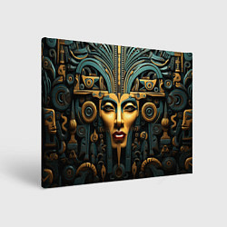 Холст прямоугольный Египетские фараоны, цвет: 3D-принт