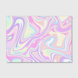 Холст прямоугольный Абстракция розовая плазма, цвет: 3D-принт — фото 2