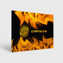 Холст прямоугольный Chrysler - gold gradient по-горизонтали, цвет: 3D-принт