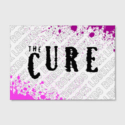 Холст прямоугольный The Cure rock legends по-горизонтали, цвет: 3D-принт — фото 2