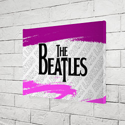 Холст прямоугольный The Beatles rock legends по-горизонтали, цвет: 3D-принт — фото 2