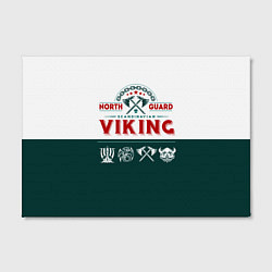 Холст прямоугольный Викинг - северная стража, цвет: 3D-принт — фото 2