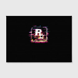 Холст прямоугольный Rockstar noise, цвет: 3D-принт — фото 2