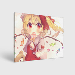 Картина прямоугольная Touhou Project Flandre candy