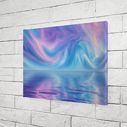 Холст прямоугольный Абстрактное небо и водная гладь, цвет: 3D-принт — фото 2