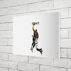 Холст прямоугольный Goat 23 - LeBron James, цвет: 3D-принт — фото 2