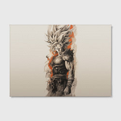 Холст прямоугольный Super Saiyan Goku, цвет: 3D-принт — фото 2