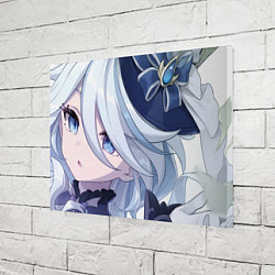 Холст прямоугольный Genshin Impact Furina cute face, цвет: 3D-принт — фото 2