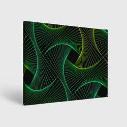 Картина прямоугольная Сетка скрученных линий