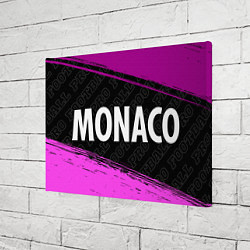 Холст прямоугольный Monaco pro football по-горизонтали, цвет: 3D-принт — фото 2