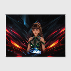 Холст прямоугольный Stellar Blade epic style, цвет: 3D-принт — фото 2