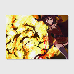 Холст прямоугольный Konosuba Мэгумин, цвет: 3D-принт — фото 2