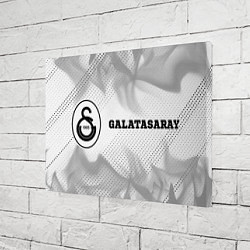 Холст прямоугольный Galatasaray sport на светлом фоне по-горизонтали, цвет: 3D-принт — фото 2