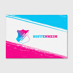 Холст прямоугольный Hoffenheim neon gradient style по-горизонтали, цвет: 3D-принт — фото 2