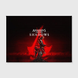 Холст прямоугольный Главные герои Assassins creed shadows, цвет: 3D-принт — фото 2