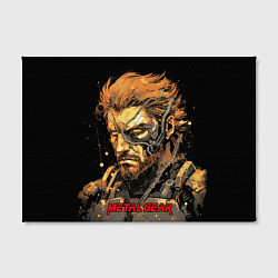 Холст прямоугольный Веном Снейк Metal gear game, цвет: 3D-принт — фото 2